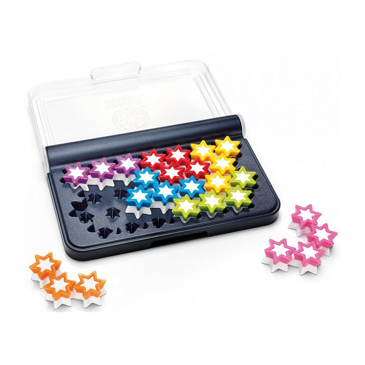 SmartGames jeu de logique IQ Stars rose, SMART GAMES