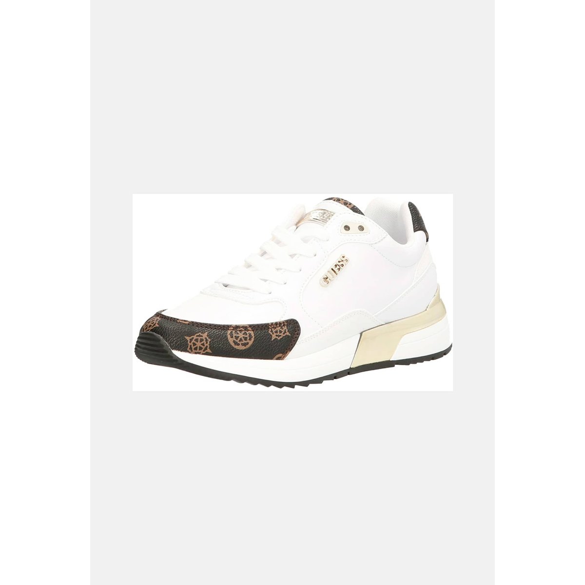 GUESS BASKETS MOXEA LOGO 4G PEONY blanc multi, GUESS