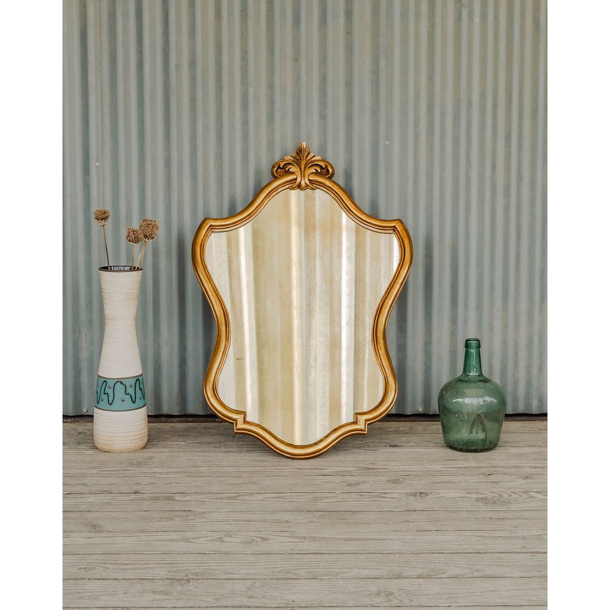 Miroir doré Igor N°1044 - Bon état doré, DEBONGOUT