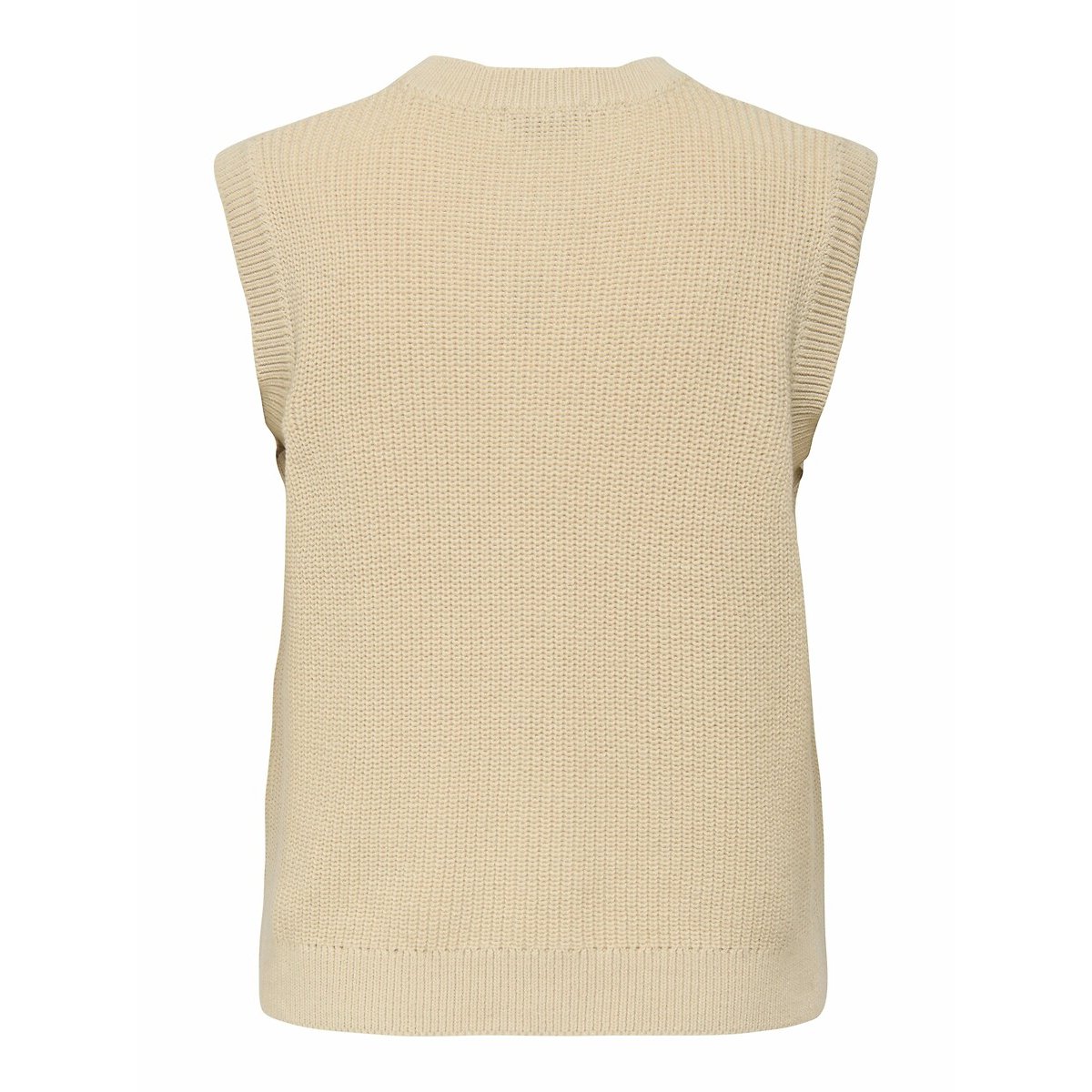 Gilet senza maniche abbottonato ecru , JDY