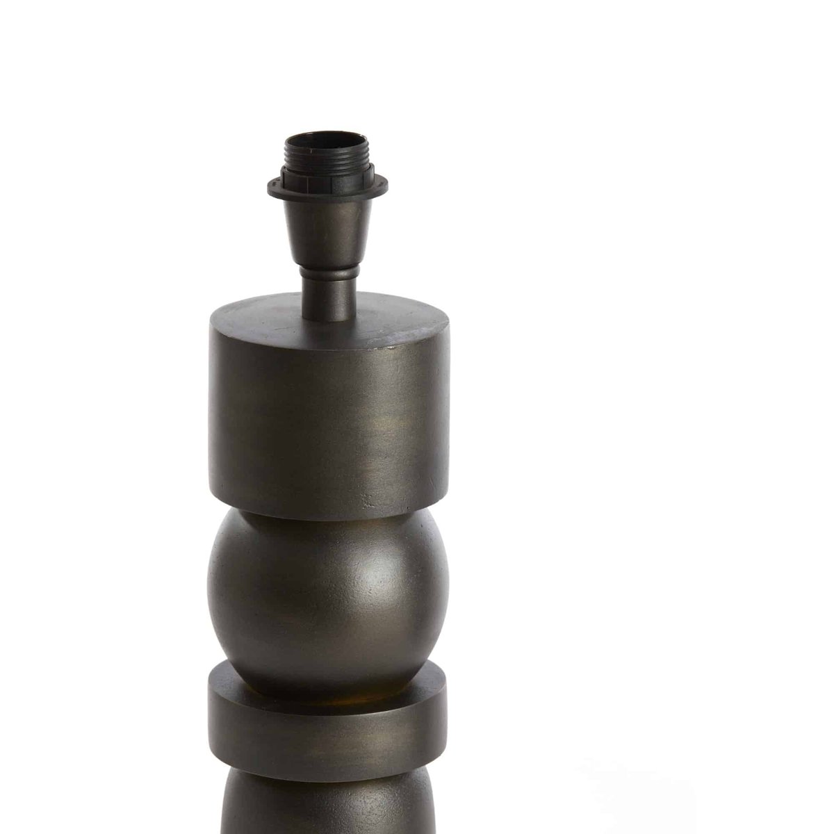 Base De La Lampe Métal LABIS anthracite, LIGHT & LIVING 