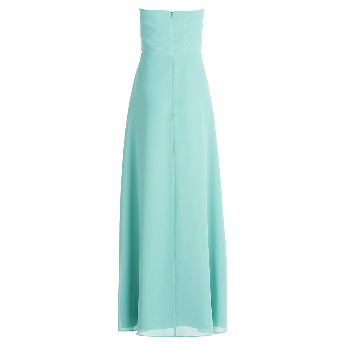 Robe de soirée à encolure bénitier bright jade, VERA MONT