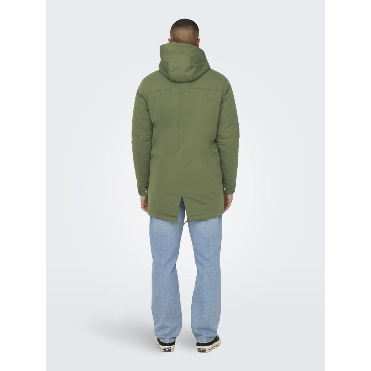 Parka Longue olive night, ONLY & SONS