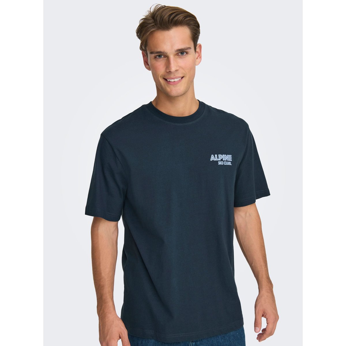 T-Shirt blue nights 1, ONLY & SONS