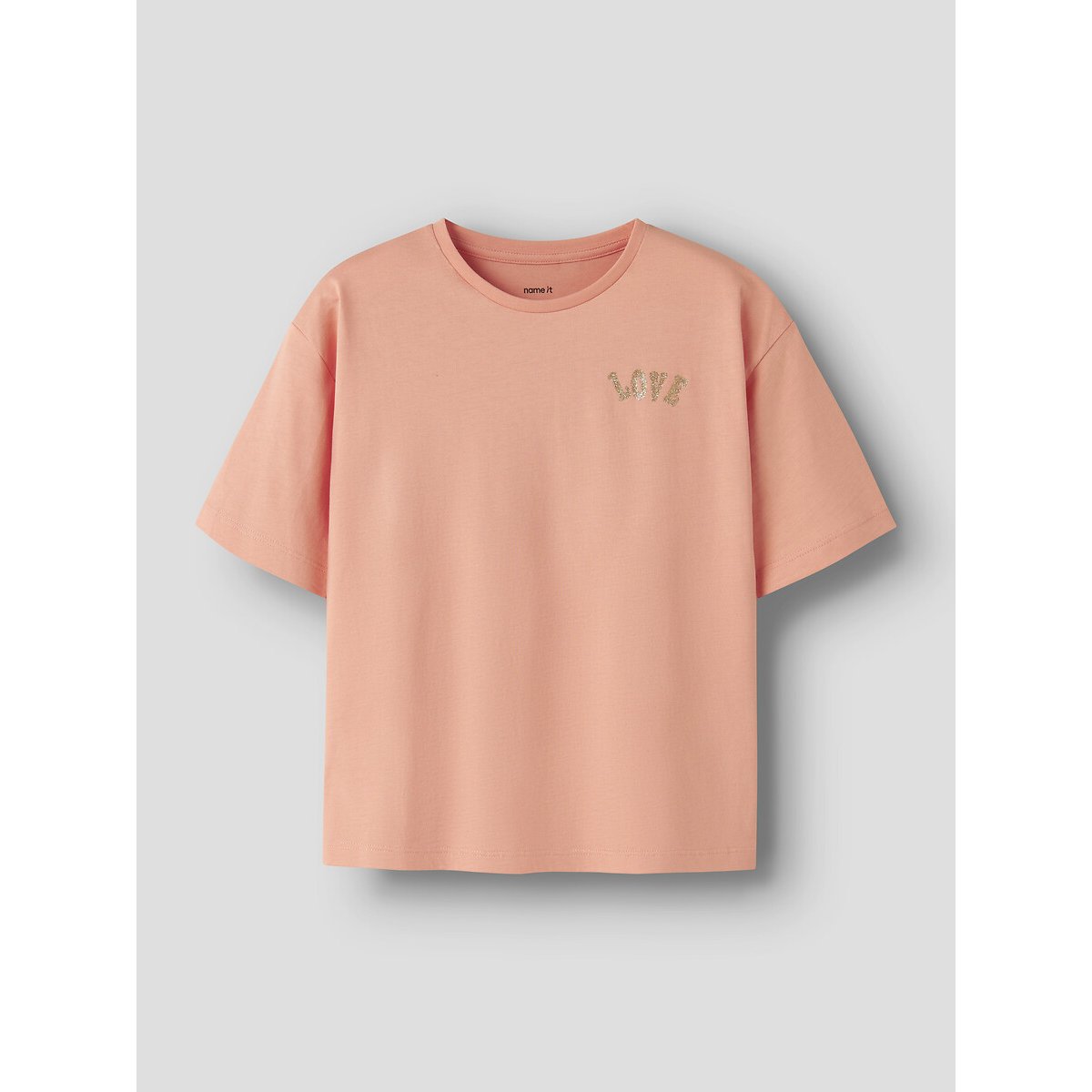 T-shirt met korte mouwen koraal, NAME IT