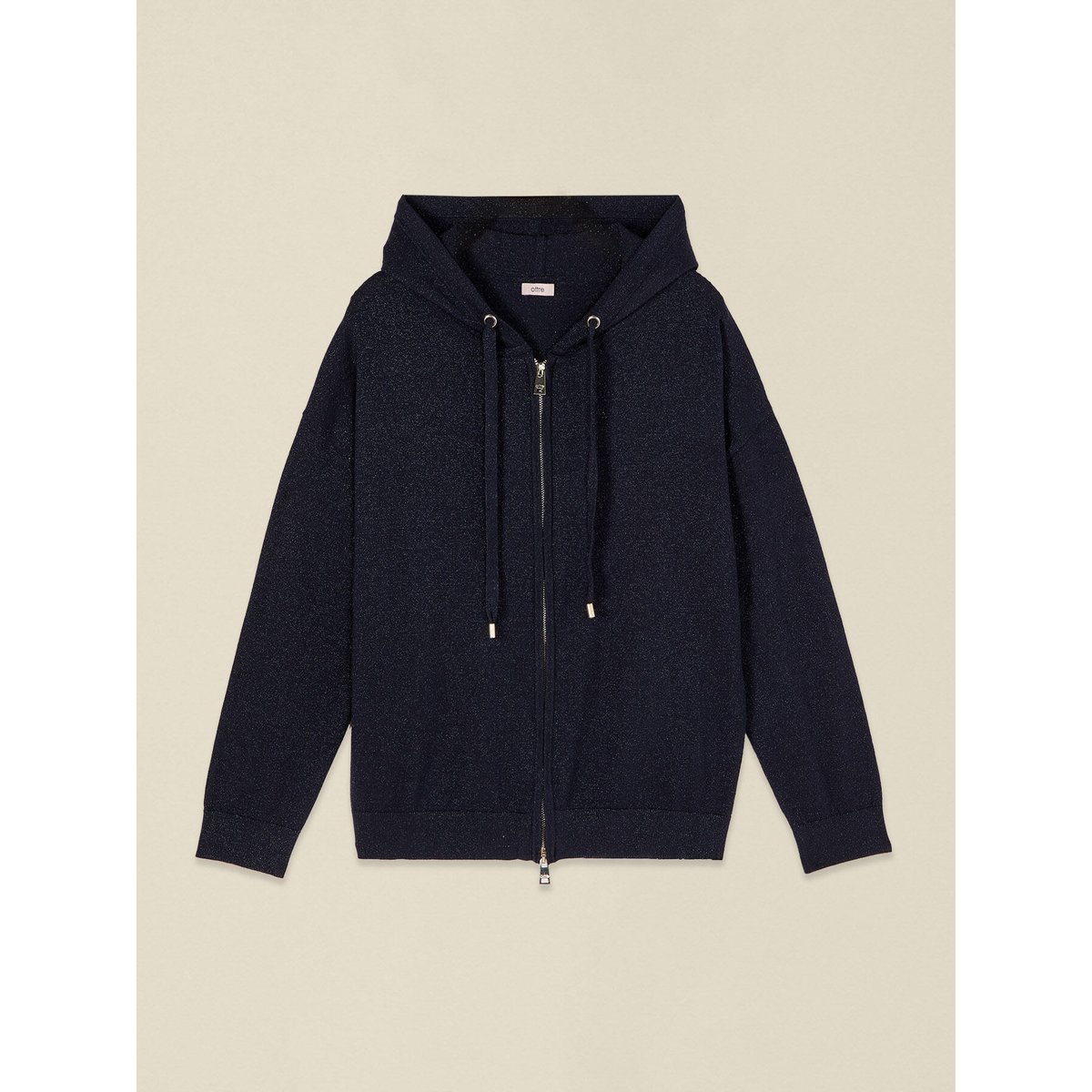Sweat à capuche bleu, OLTRE