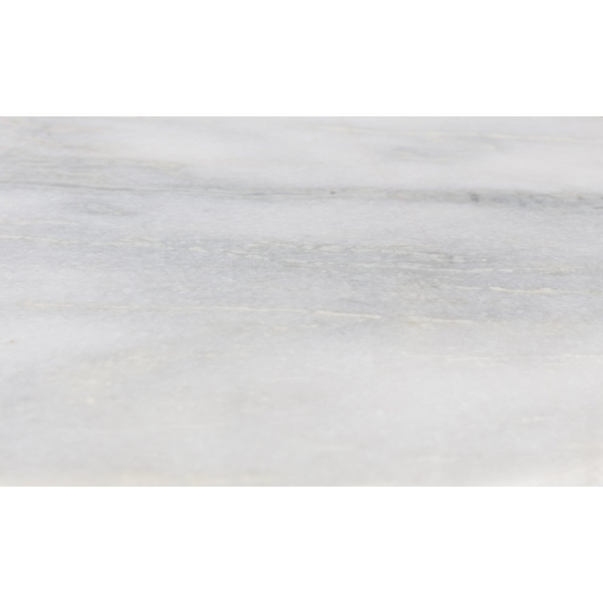 Table d'appoint marbre et laiton- TIMPA blanc craie, DRAWER