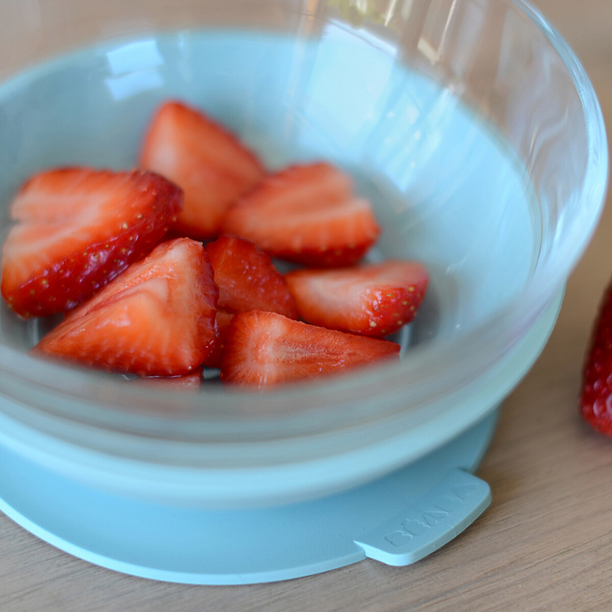 Coffret repas en verre bleu, BEABA