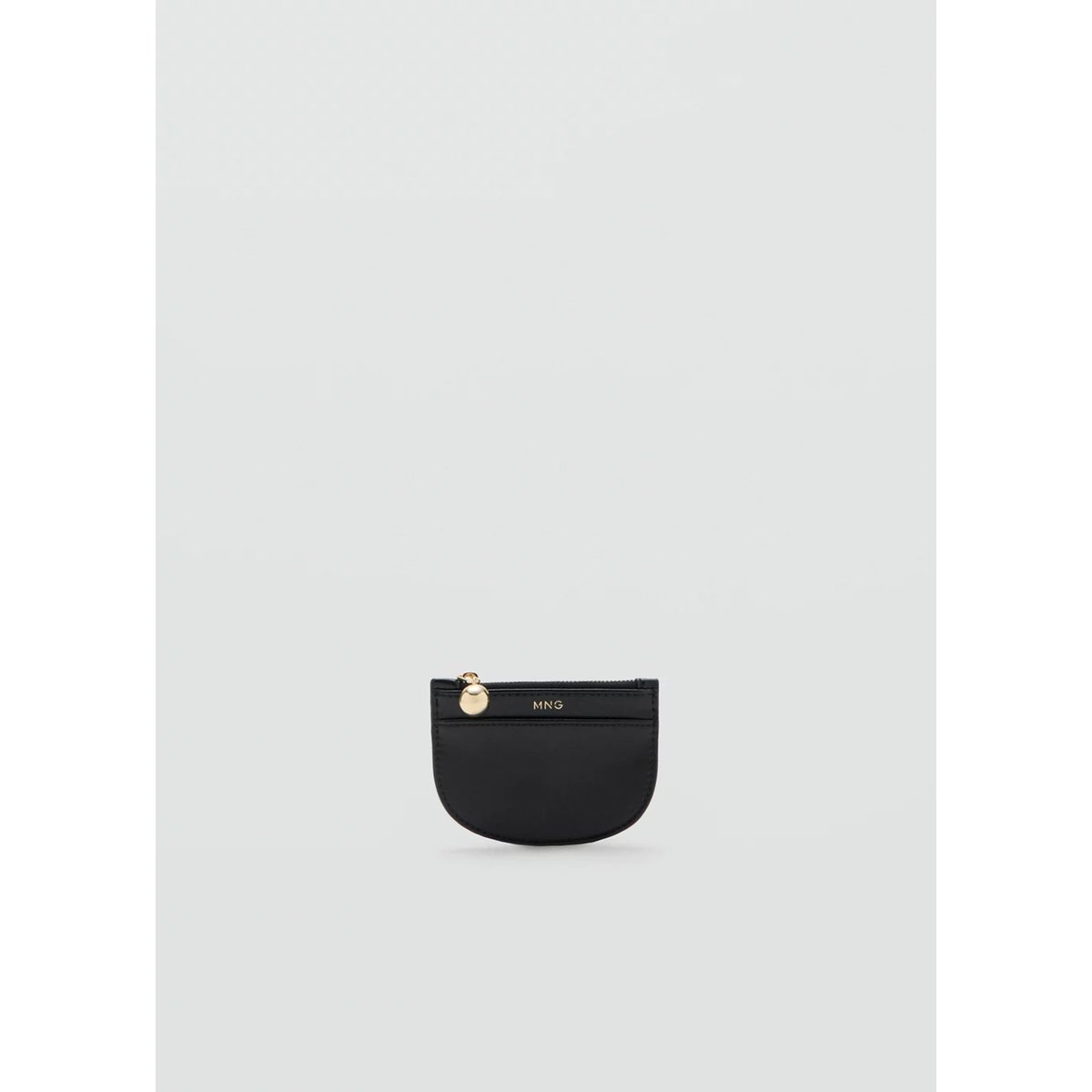 Mini porte-cartes avec perles fantaisie noir, MANGO