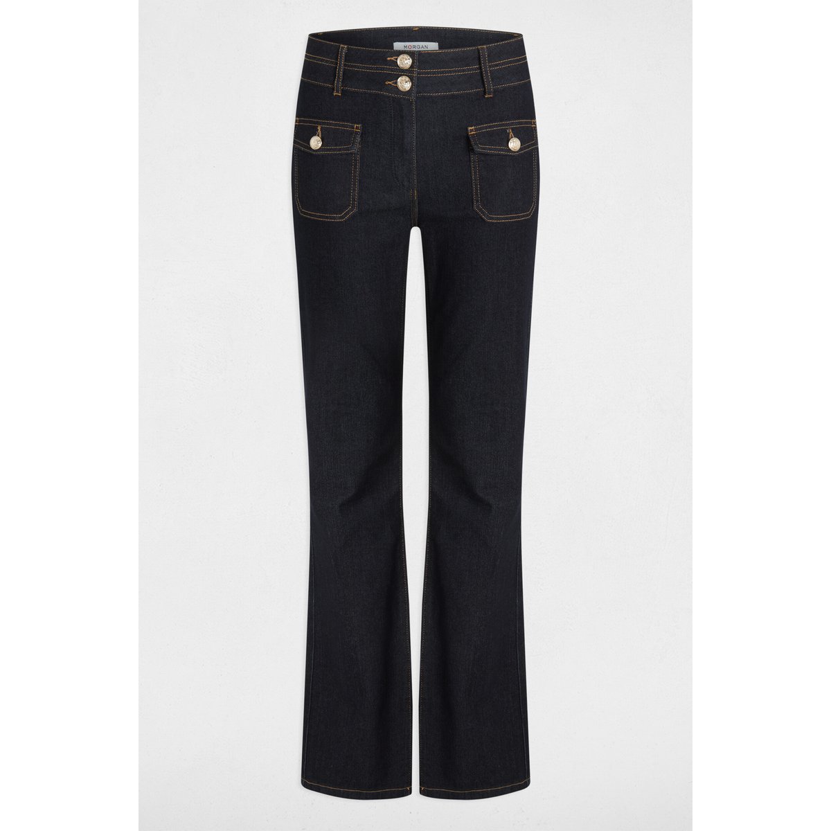 Jeans bootcut bleu, MORGAN