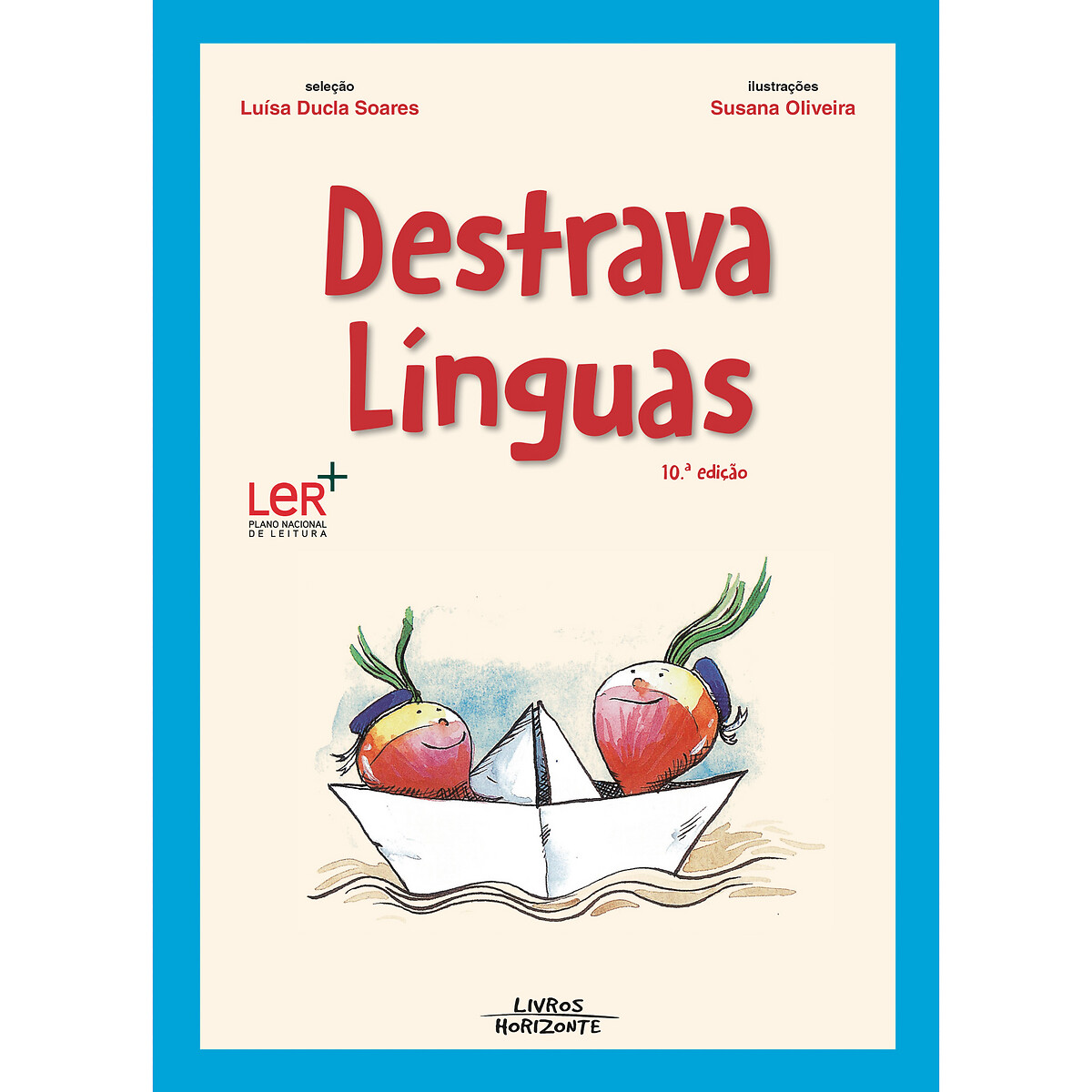 Livro Destrava Línguas multicolor, LIVROS HORIZONTE