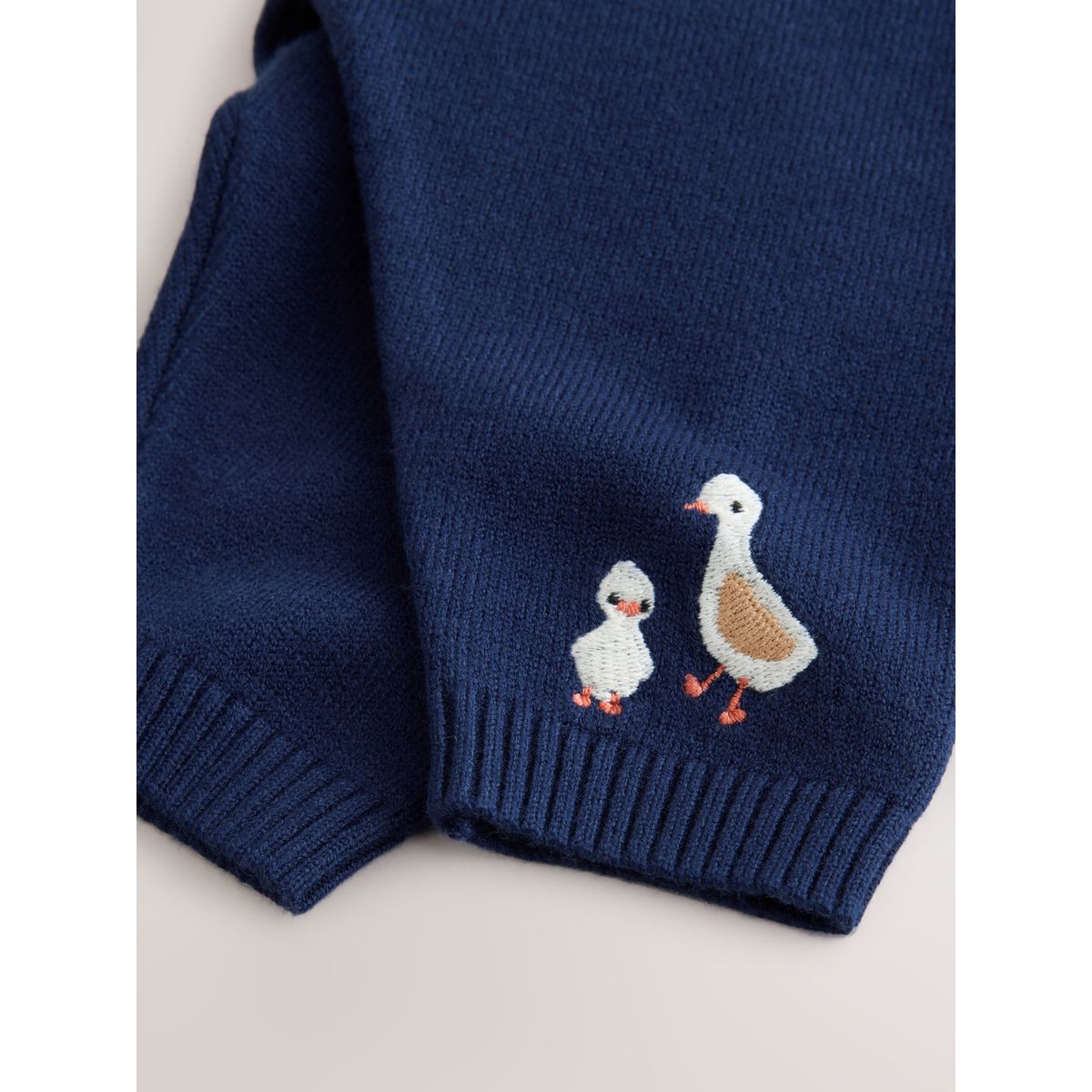 Ensemble bébé pull en maille et legging ferme hamish verte/bleue, NEXT