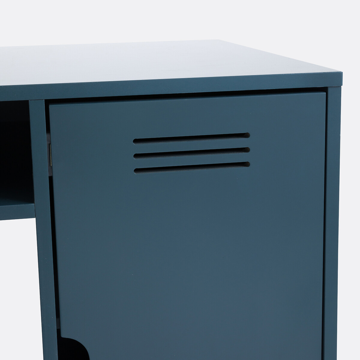 Secretária de pedestal duplo para crianças, Hiba azul escuro, LA REDOUTE INTERIEURS
