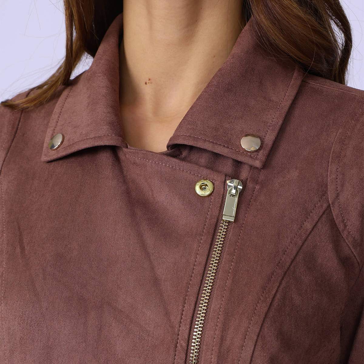 Veste Domino taupe, MISE AU GREEN