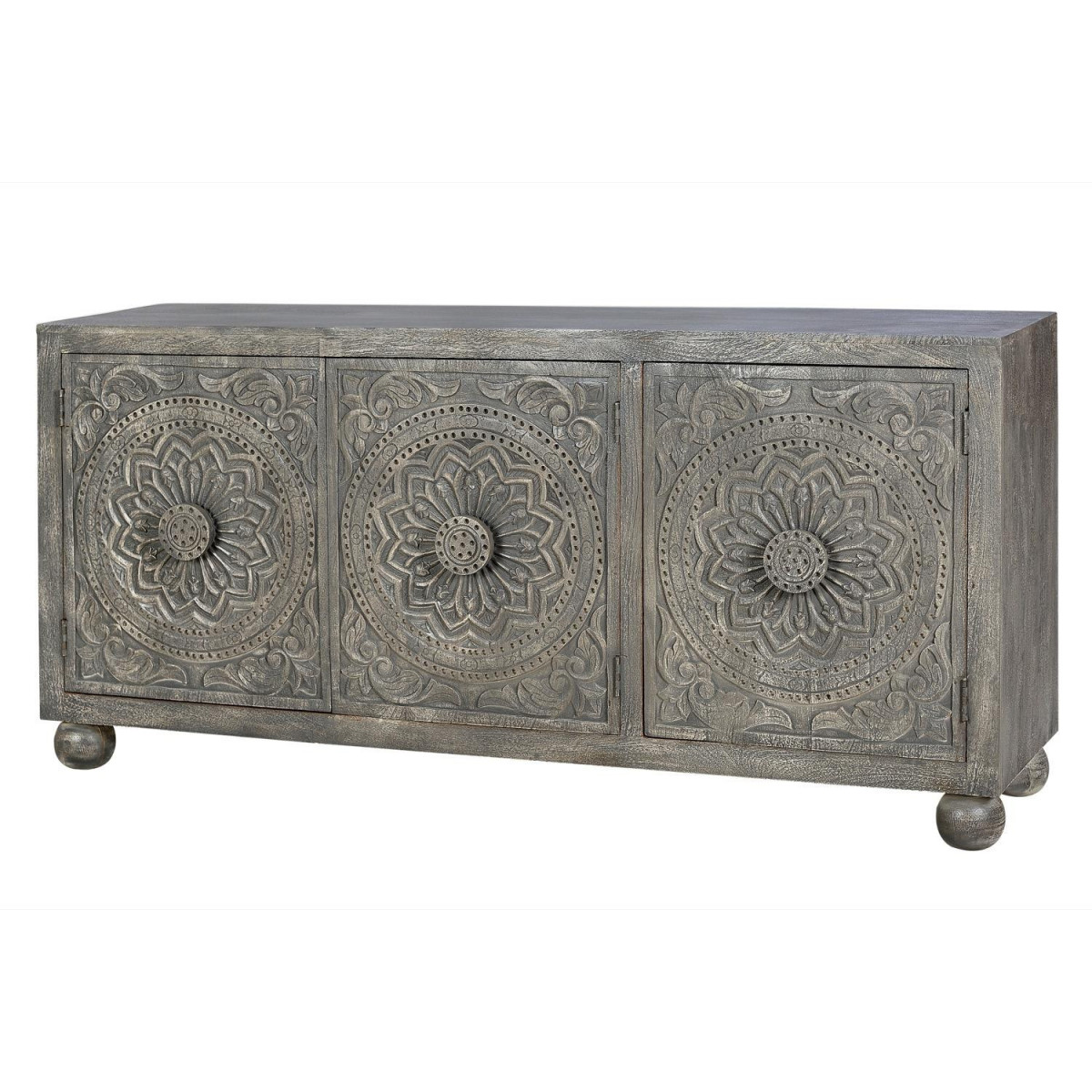 Bahut gris, DECORATION D’AUTREFOIS