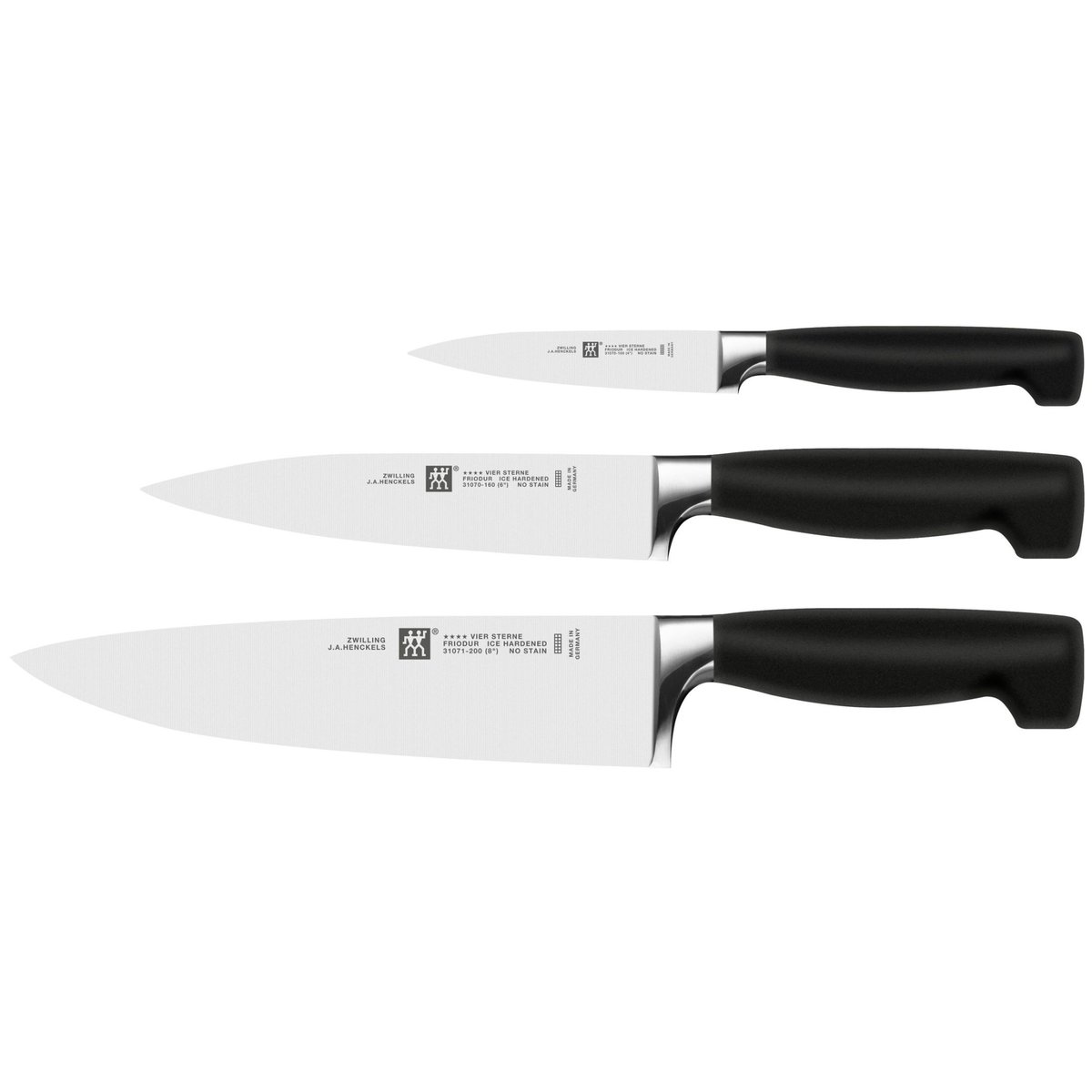 Set de couteaux 3-pcs couleur unique, ZWILLING