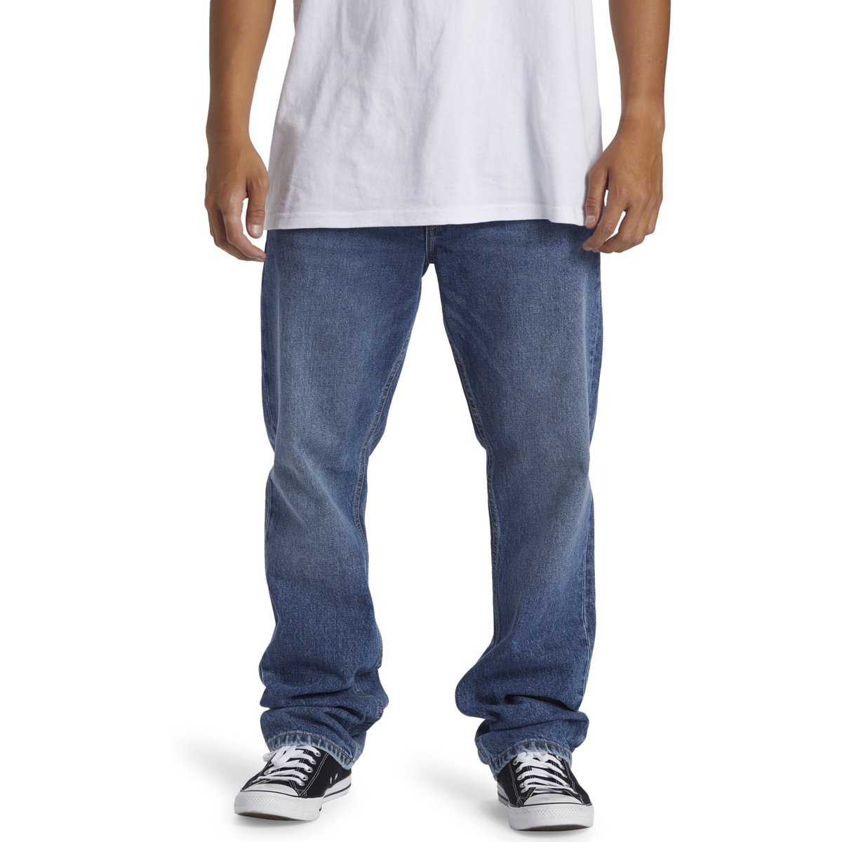Jean straight MODERN WAVE AGED bleu aged, QUIKSILVER