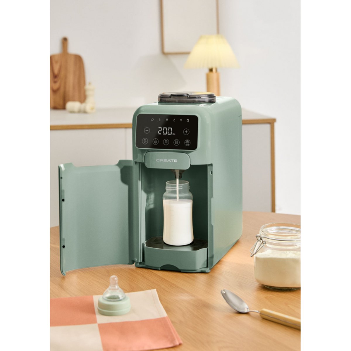 Préparateur automatique biberons BABY THERA MATIC sauge, CREATE