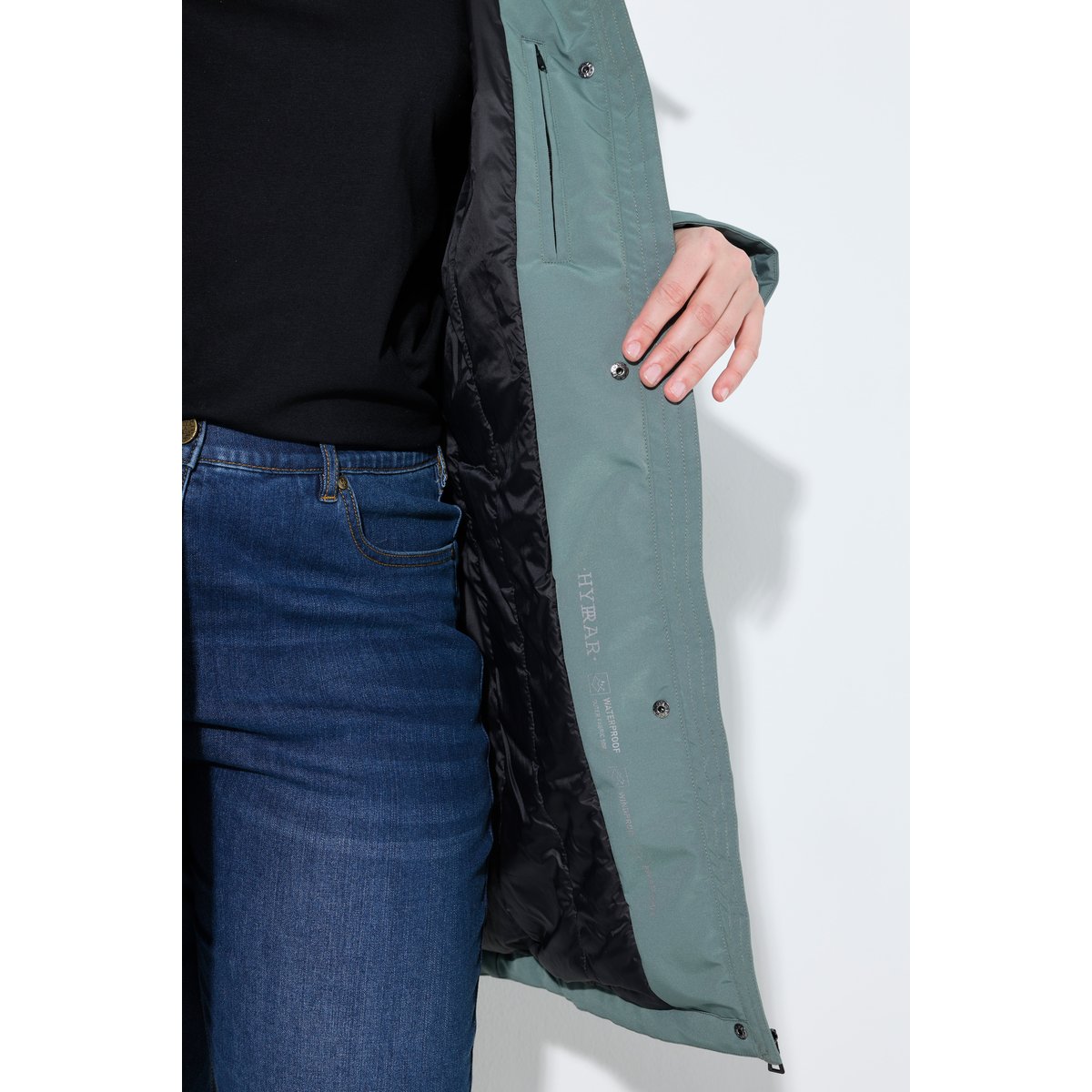 Imperméable technique HYPRAR gris vert, ULLA POPKEN