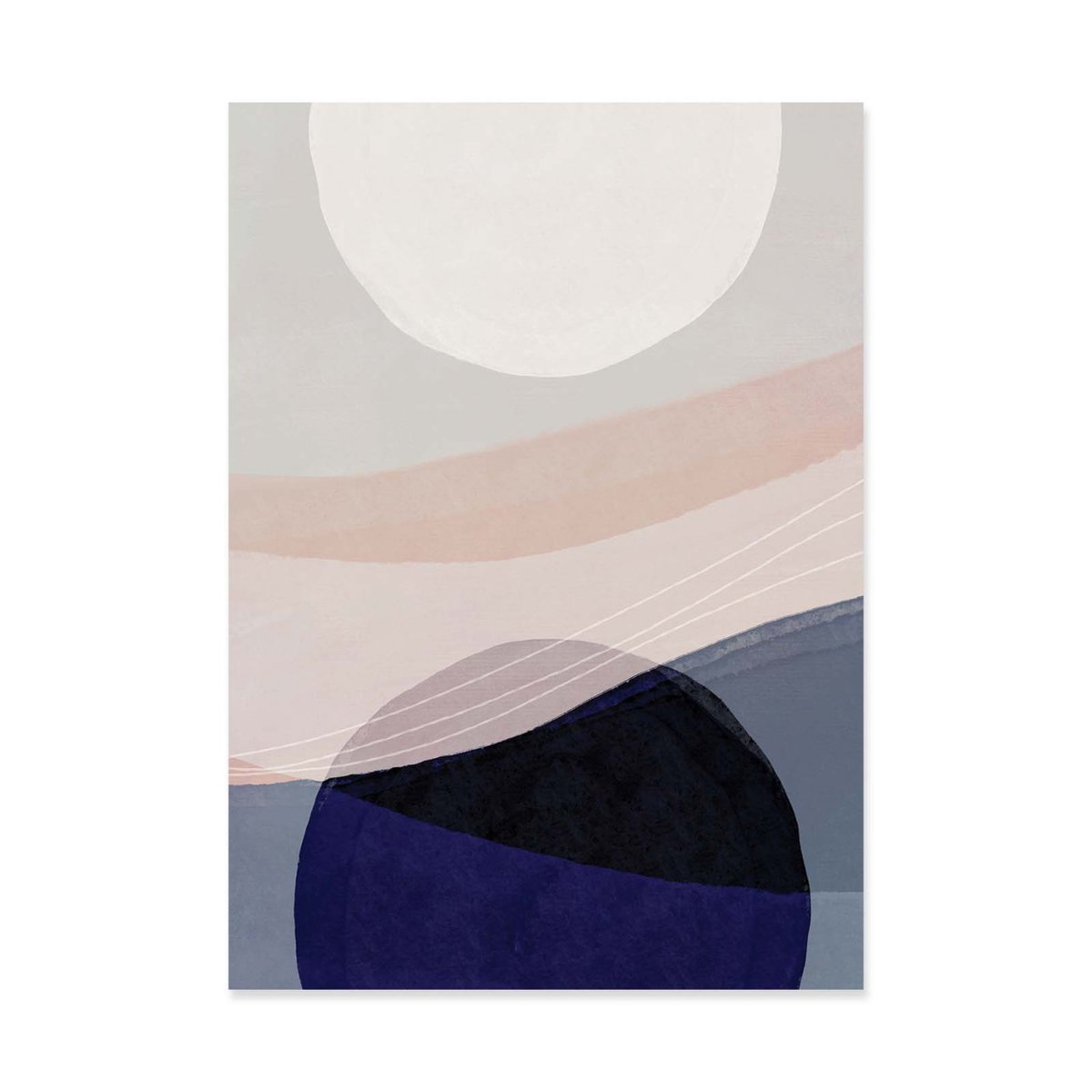 Affiche d'art - Graphic 242 - Mareike Bohmer couleur unique, WALL EDITIONS