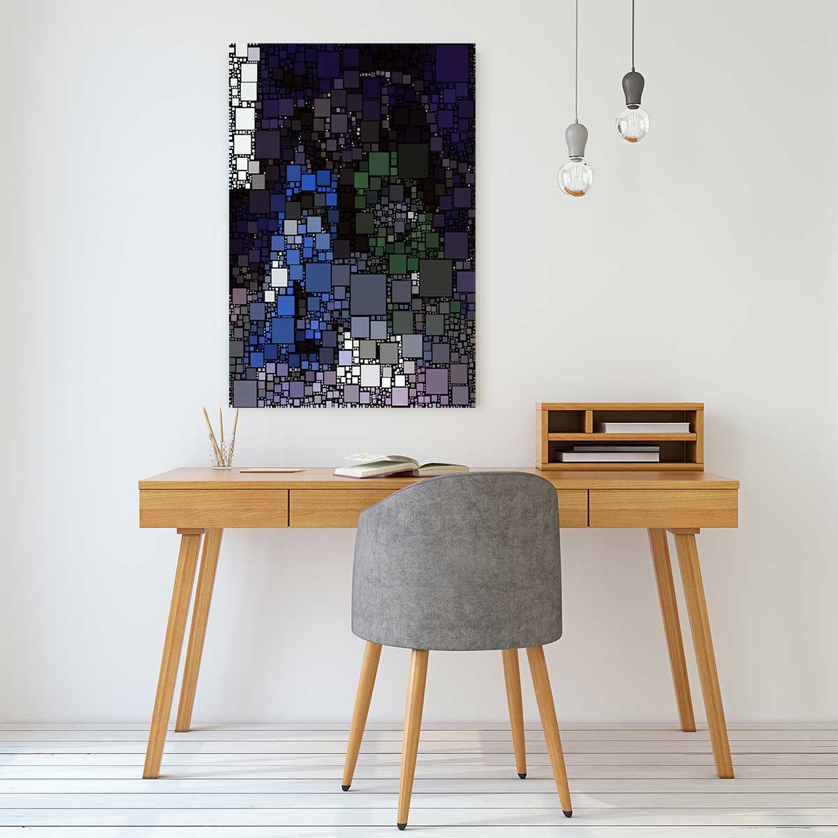 Tableau vitraux king's college tableau alu dibond, HEXOA