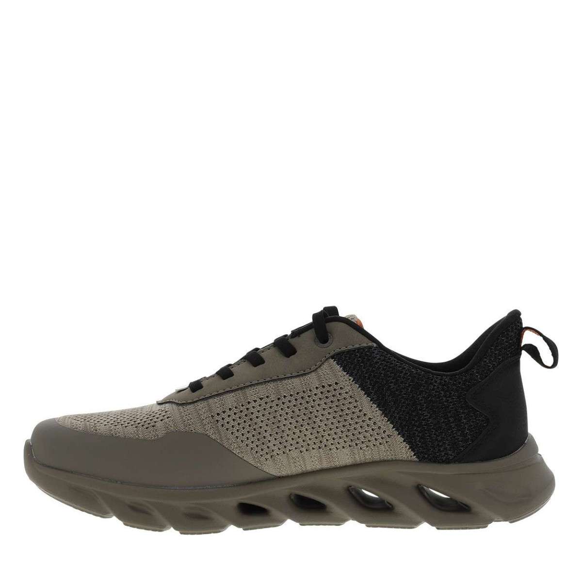 Sneakers talon plat vert, BUGATTI