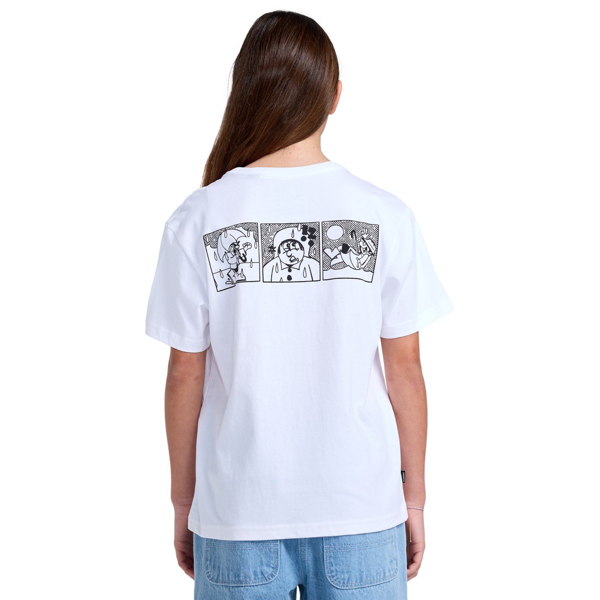 T-shirt à manches courtes RAIN OR SHINE blanc optic white, ELEMENT