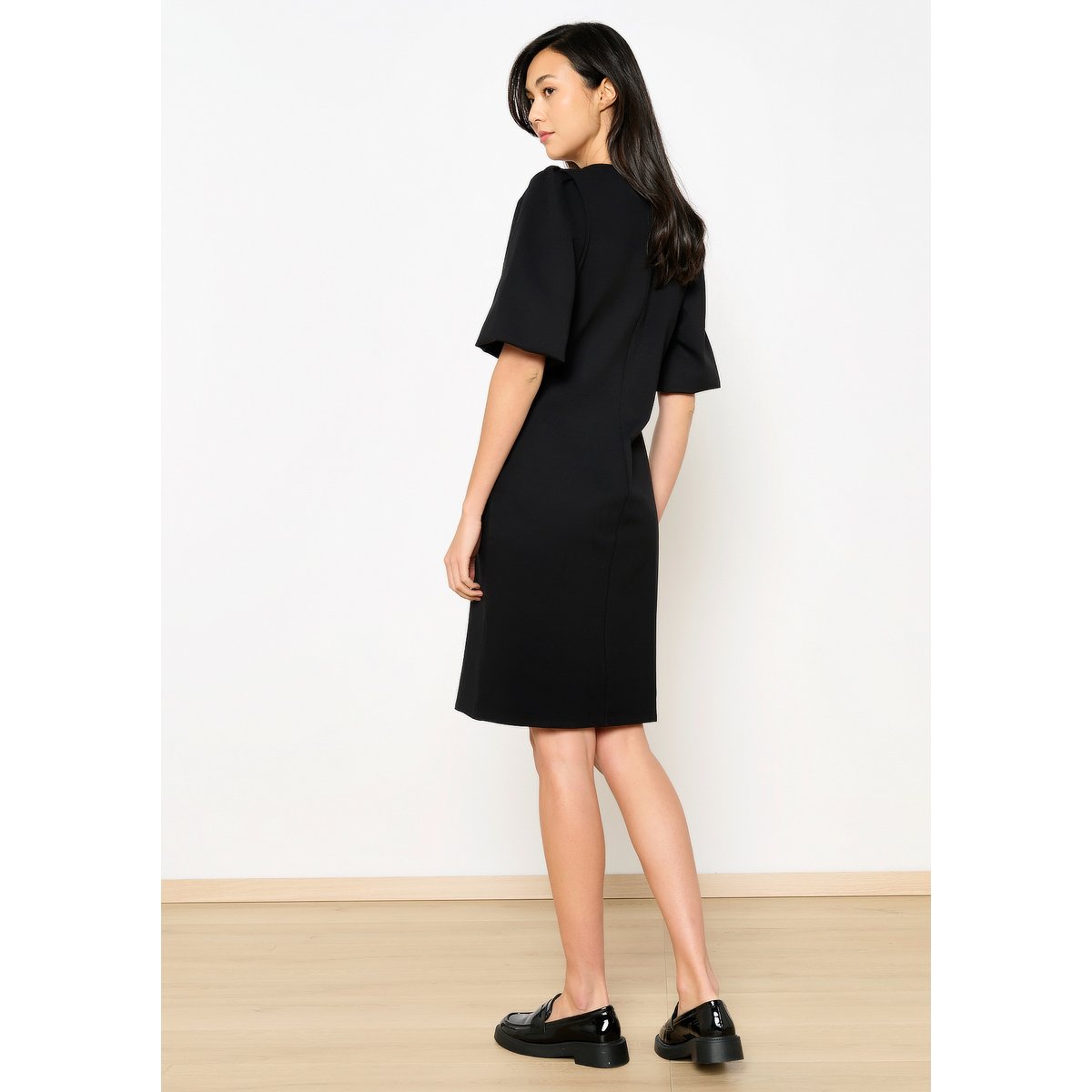 Robe avec noeuds noir, LOLALIZA