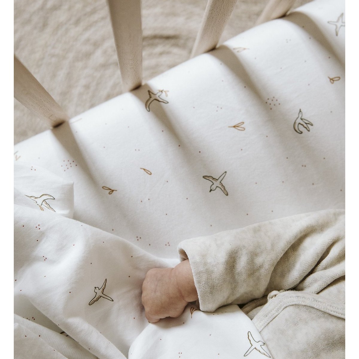 Drap housse Coton Bio pour Lit bébé L'ENVOLÉE l'envolée, KADOLIS