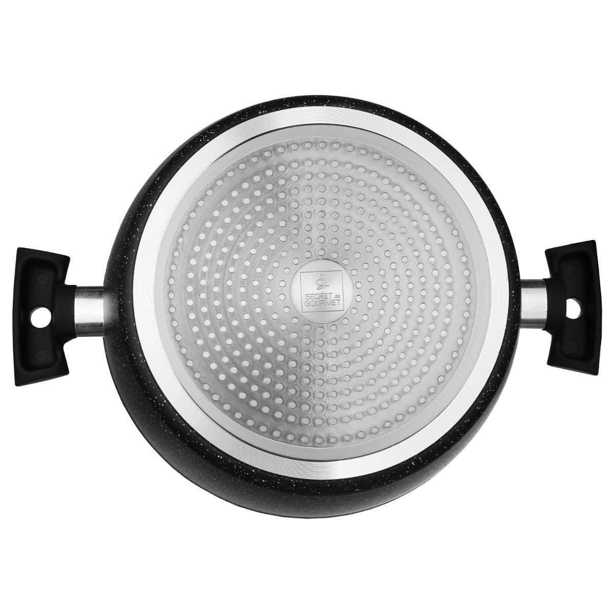 Faitout aluminium forgé NATURE gris, 5FIVE SIMPLY SMART