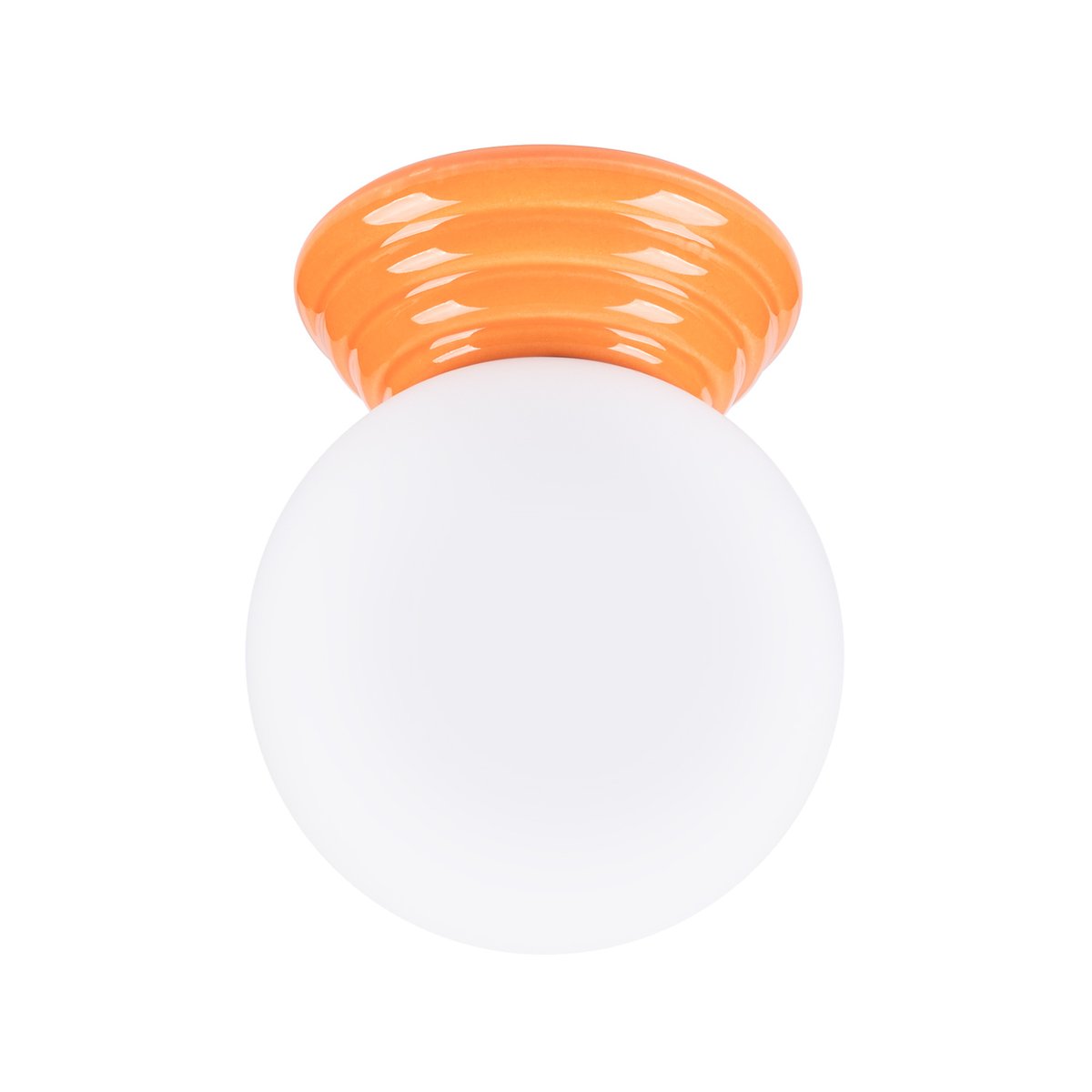Plafonnier Céramique Orange G9 1 Zori orange, EDEN