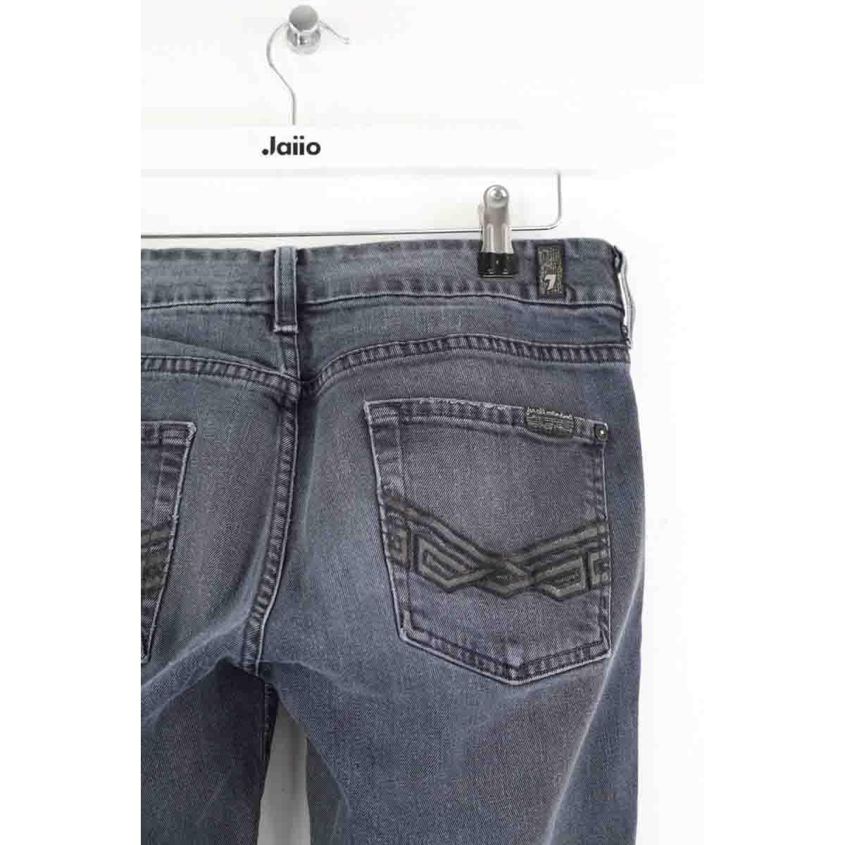 Jean droit - Bon État gris, 7 FOR ALL MANKIND