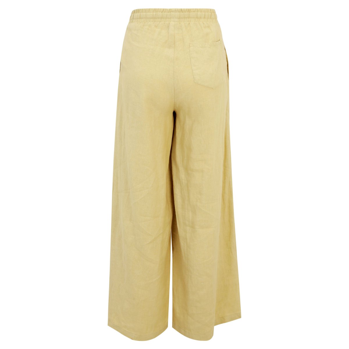 Pantalon en lin unicolore weeping willow, CARTOON