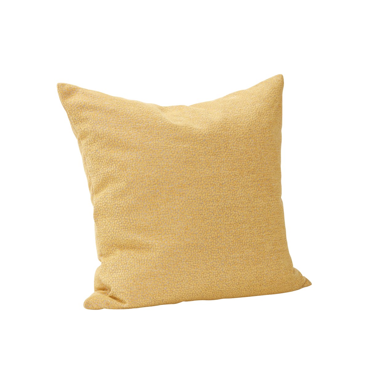 Coussin en polyester POPPY jaune, HUBSCH