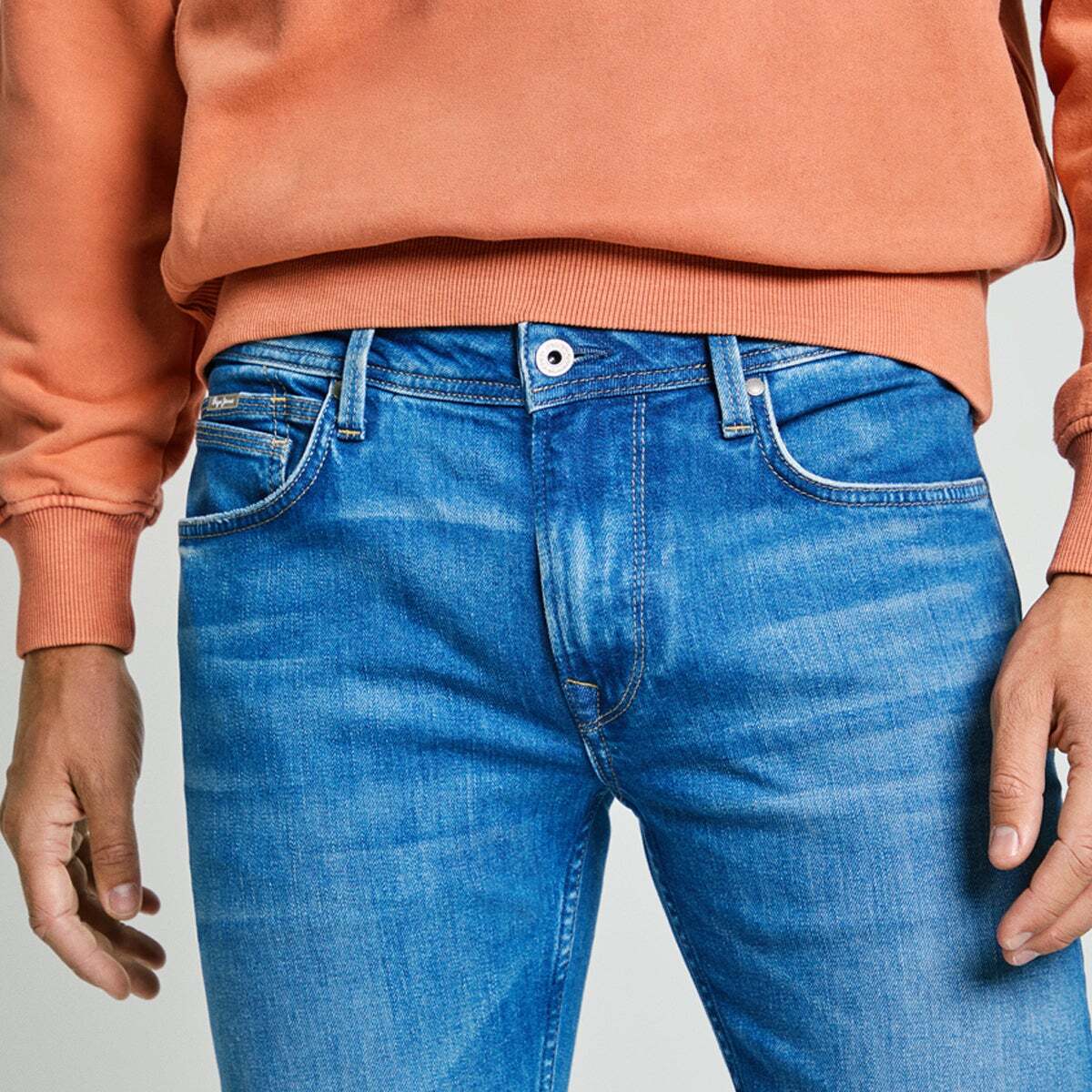 Jean Coupe Slim, Taille Moyenne - Hatch jean, PEPE JEANS