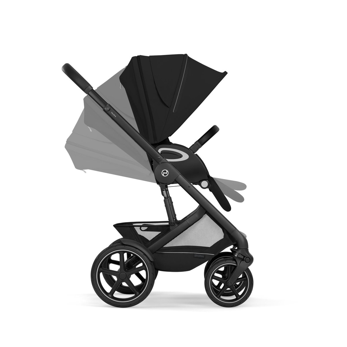 Poussette tout terrain Talos S Lux 4 noir, CYBEX