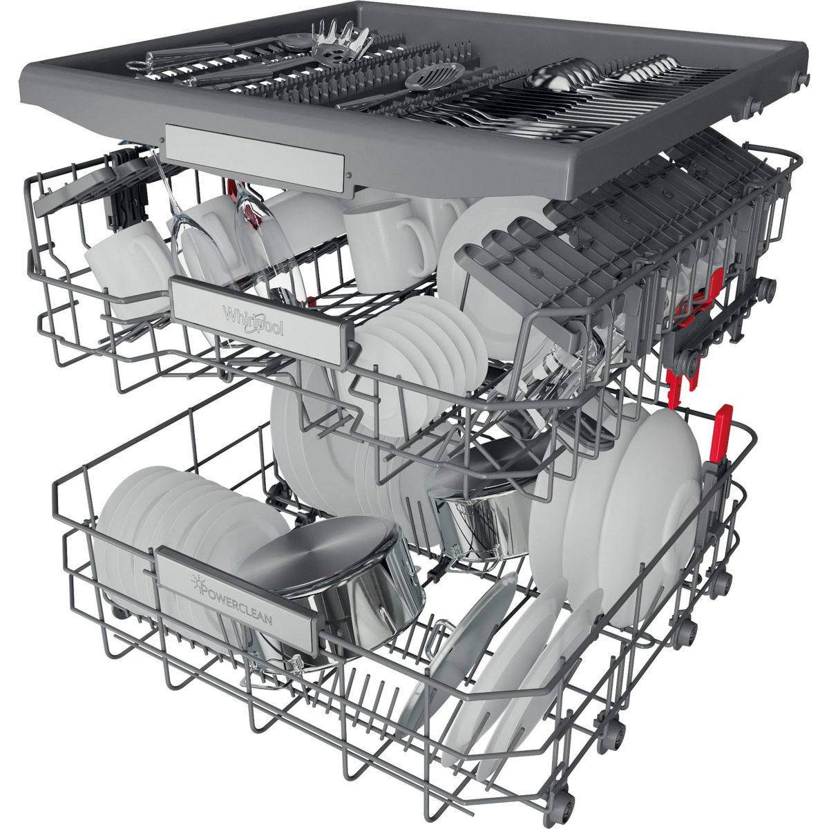Lave vaisselle encastrable WD0BD851AX 6èmeSens couleur unique, WHIRLPOOL