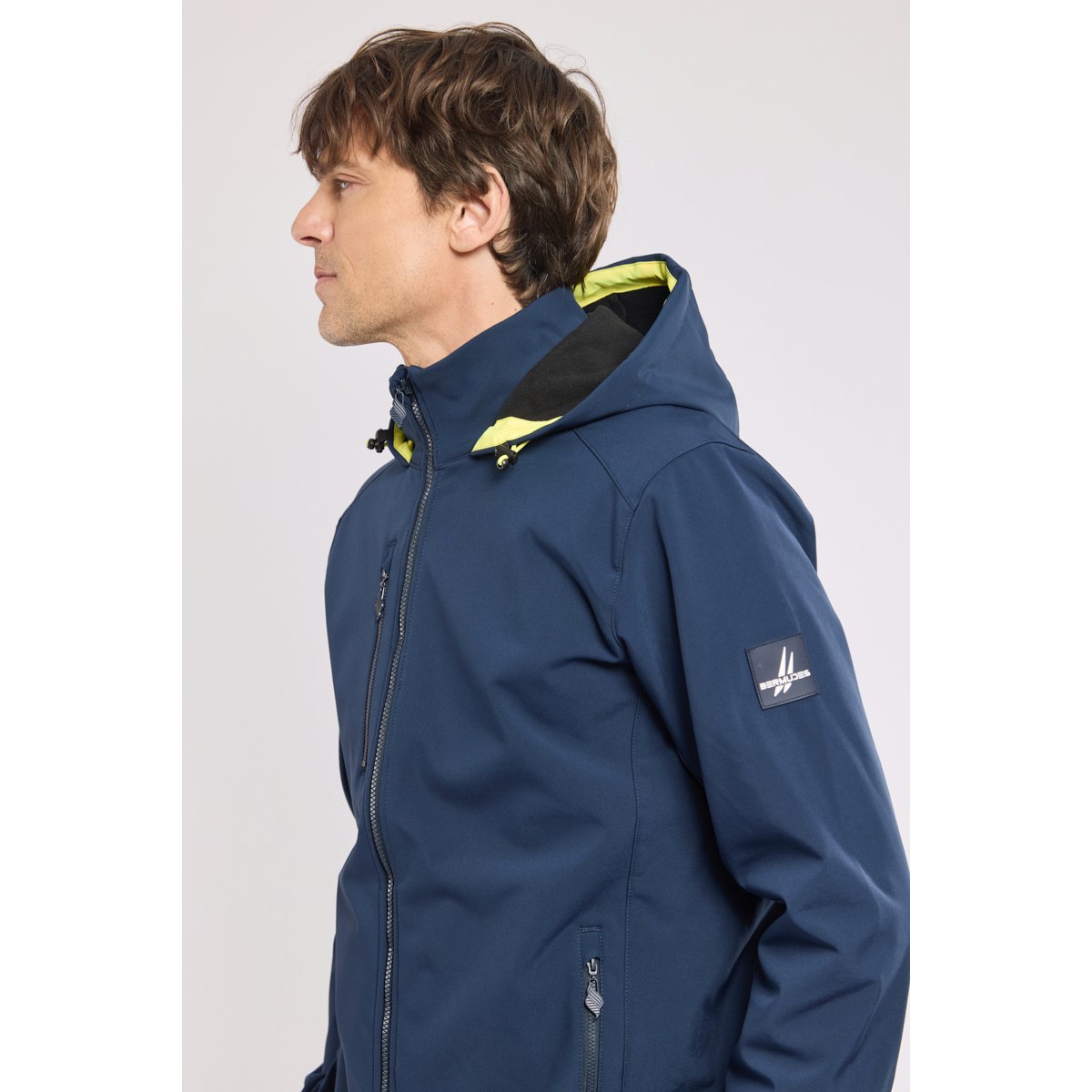 Veste softshell bi-color navy, ARMOR-LUX
