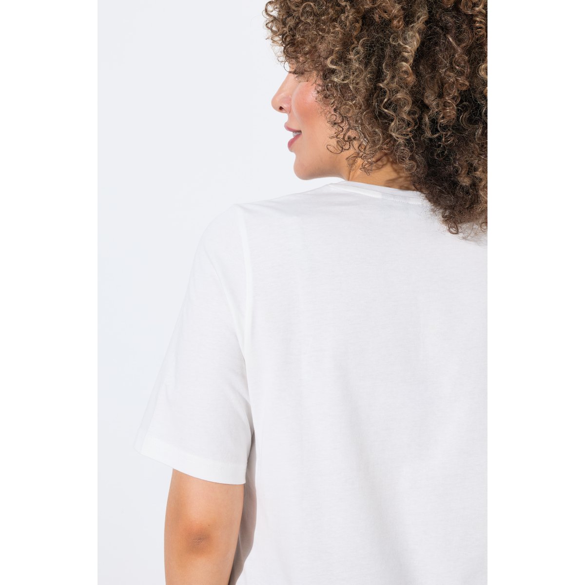 T-shirt imprimé mannequins blanc cassé, ULLA POPKEN