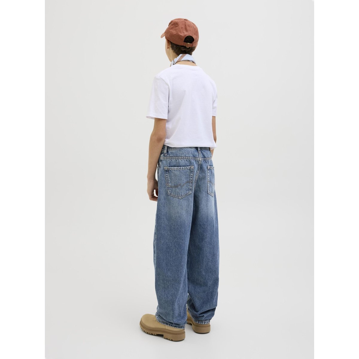 Jean Baggy Fit blue denim, JACK & JONES JUNIOR