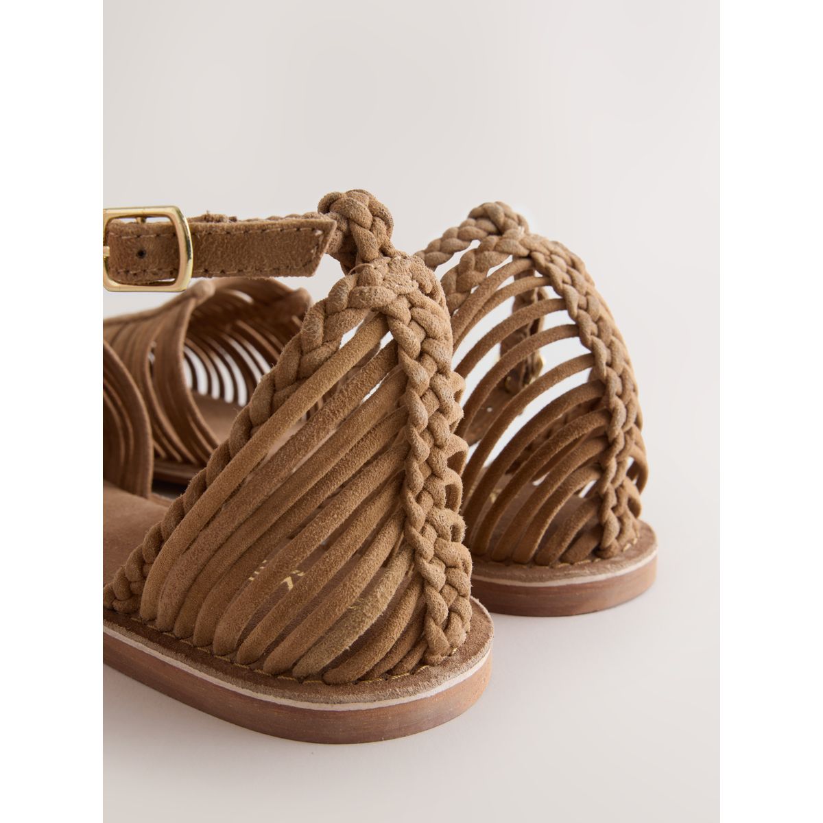 Huaraches plates forever comfort® camel, NEXT
