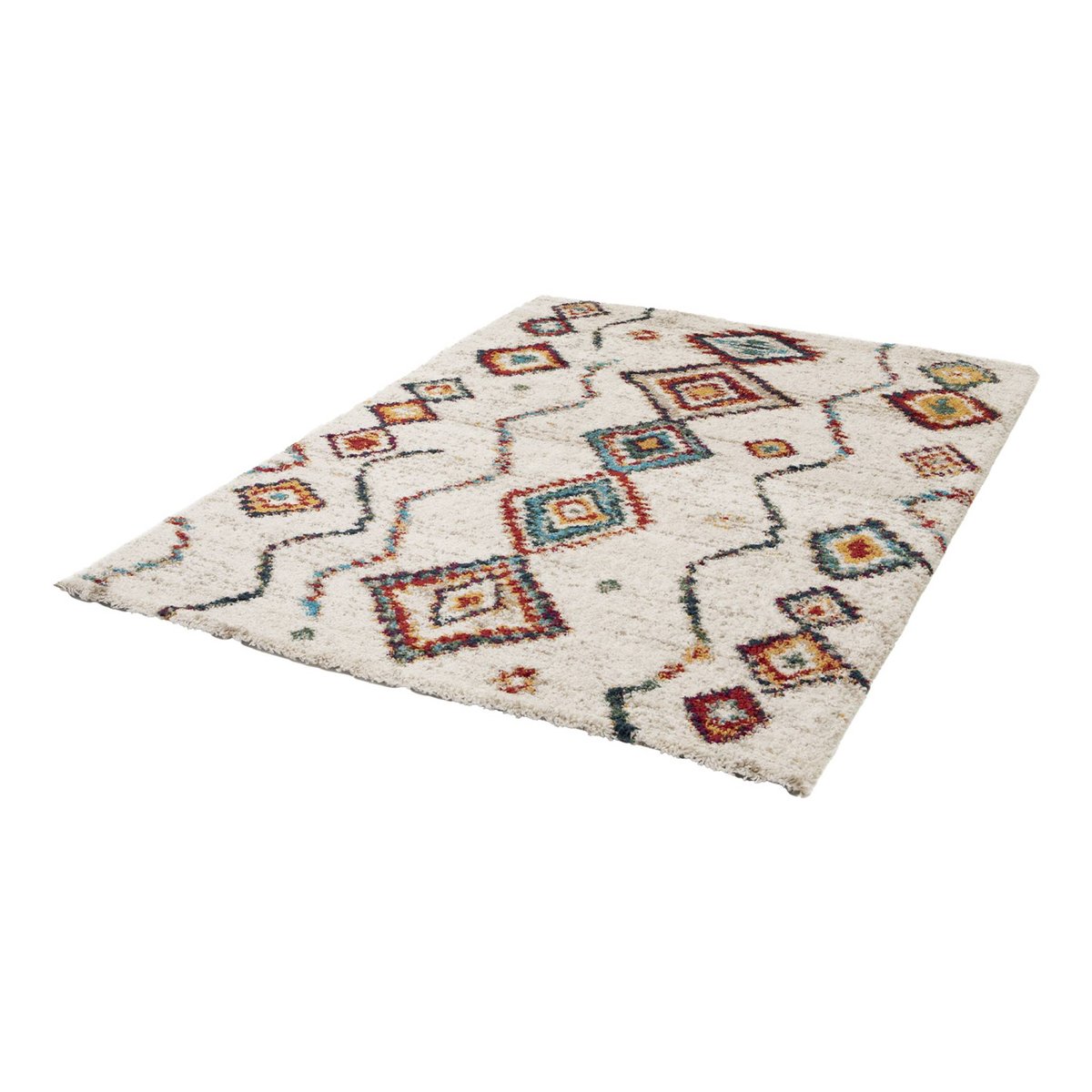 Tapis intérieur rectangulaire berbère MAGGIE multicolore, SWEEEK