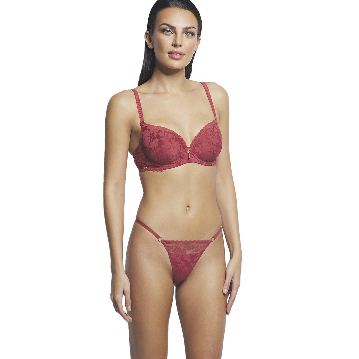 Soutien-gorge préformé Gabrielle rouge, SELMARK