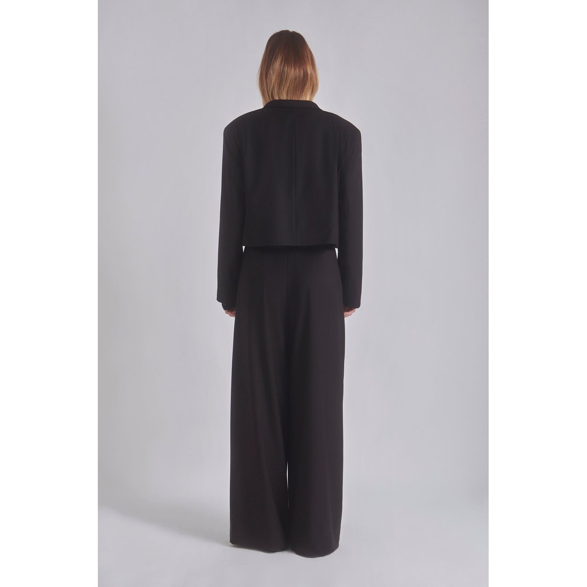 Pantalon large à pinces STRAUSS noir, BENOA