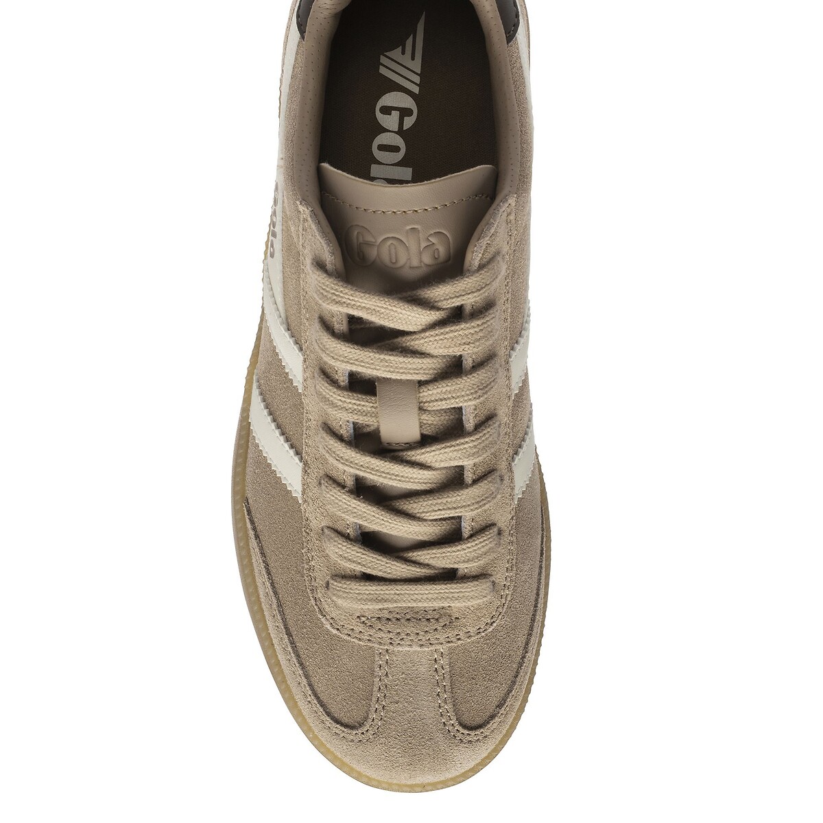 Viper leather trainers cappuccino, GOLA
