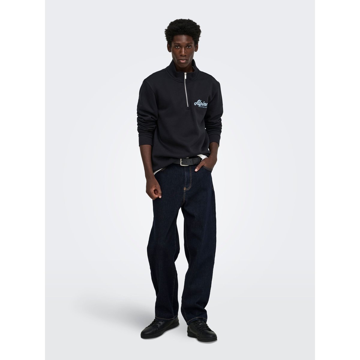 Sweat-Shirt black 1, ONLY & SONS