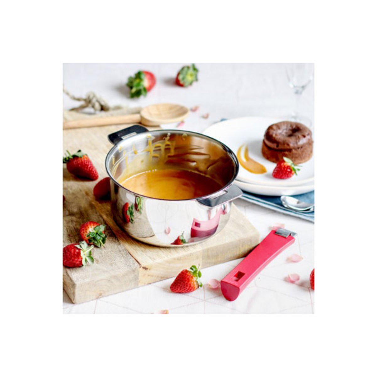 Casserole Mutine Amovible inox, CRISTEL