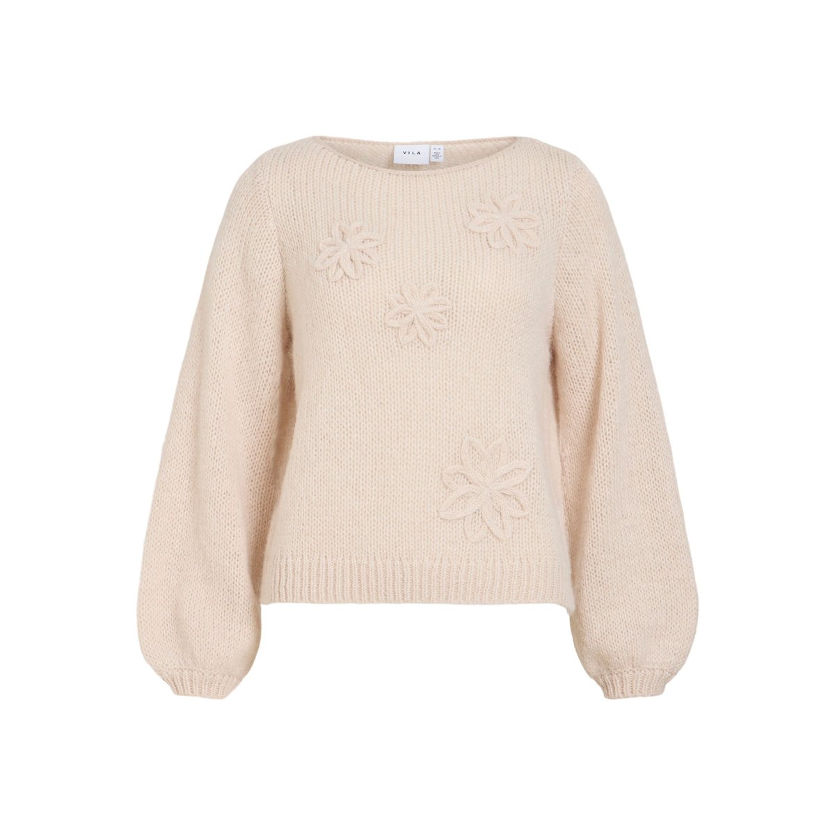 Pull En Maille blanc - birch1, VILA