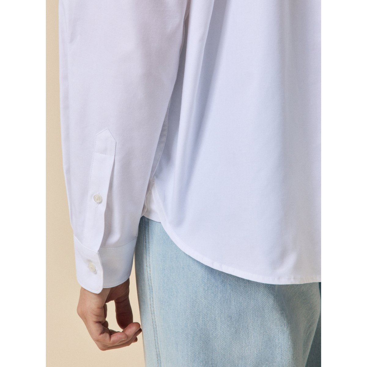 Chemise oxford - Coupe Gaby blanc, CYRILLUS