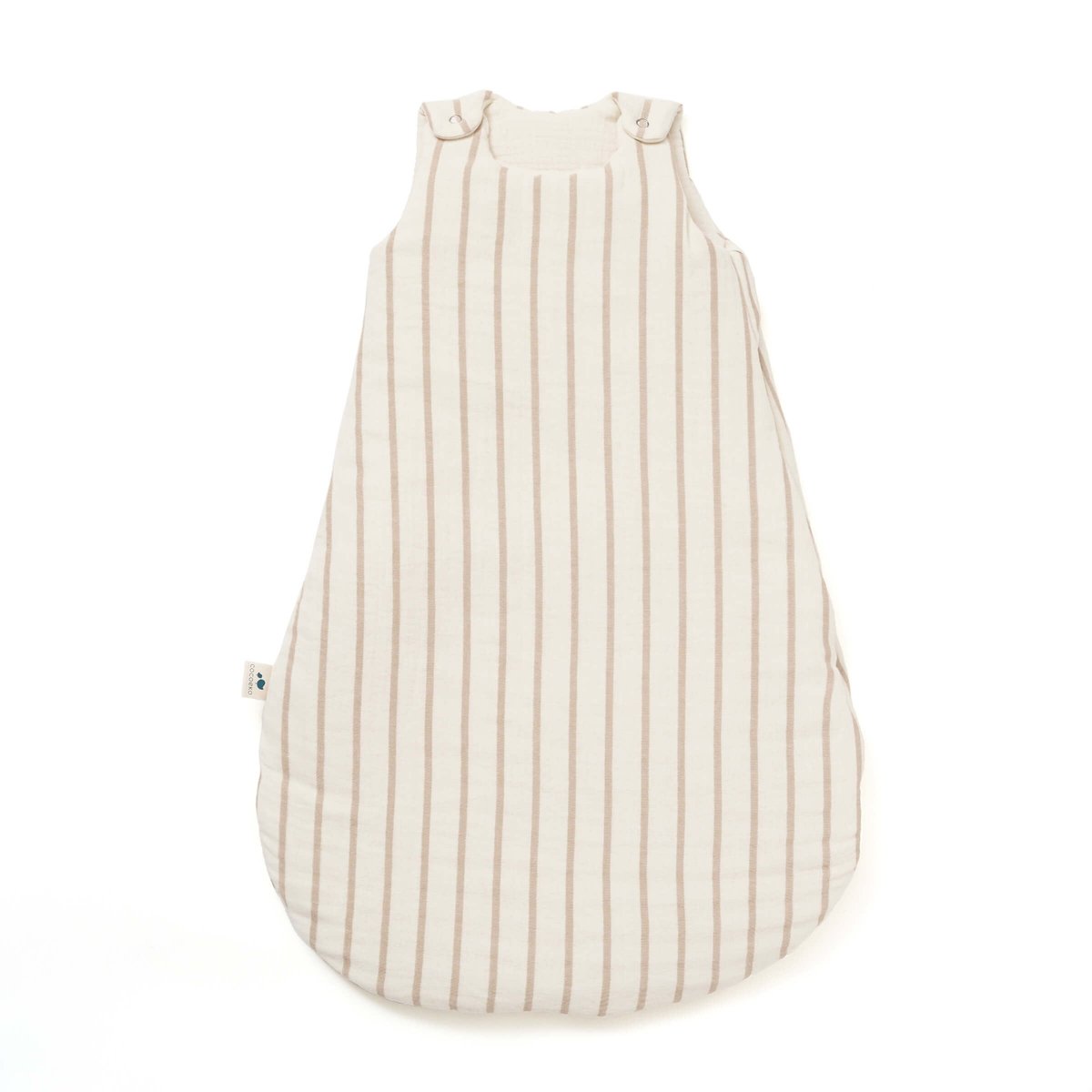 Gigoteuse TOG 2 gaze de coton - RAYURES BEIGE rayures beige, COCOEKO